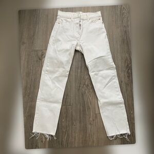 GAP Women's Crisp White Skinny Jeans